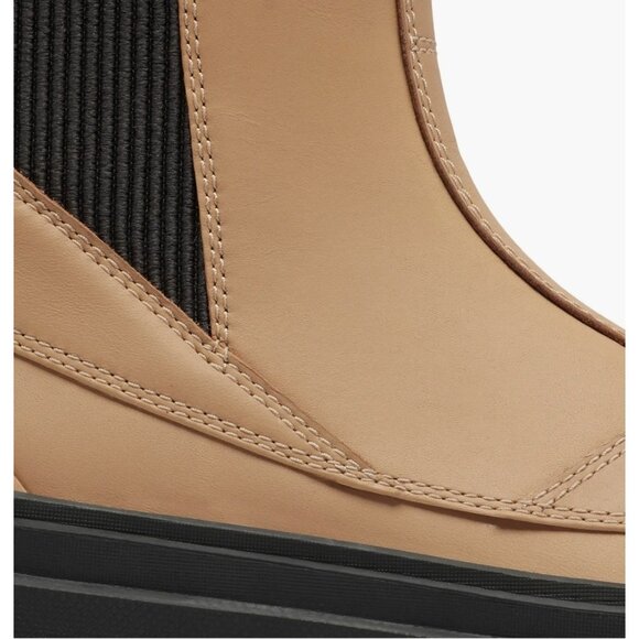 Sorel Caribou X Chelsea Waterproof Platform Leather WP Boots Womens Sz 10 (B,M) - Picture 6 of 16